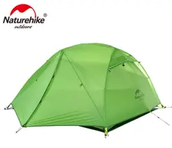 Naturehike Star River Открытый Палатка водостойкий алюминиевый стержень обновлен Сверхлегкий 2 человек 4 сезона с бесплатной мА