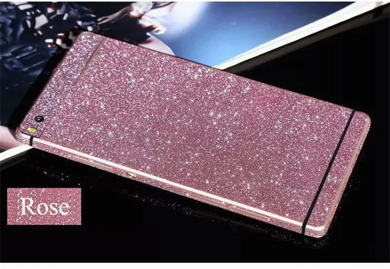 Спереди + сзади полное покрытие для Huawei Ascend P8 Lite Роскошный Блеск Мерцающий с