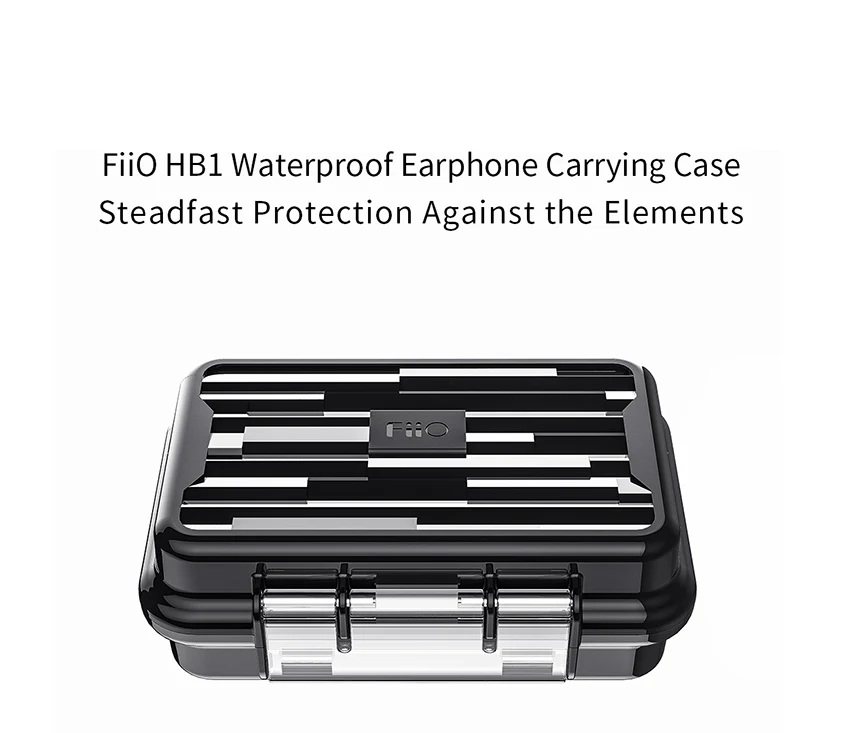 FiiO HB1 водонепроницаемый чехол для переноски наушников, FiiO наушники чехол HB1