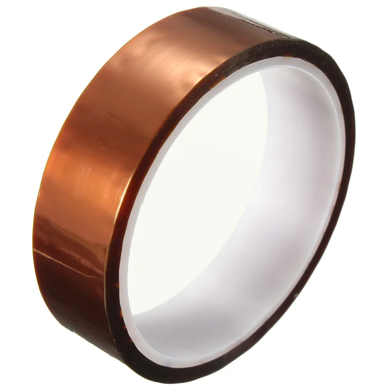 

25mm x 30m Self-adhesive Tape High Temperature Heat Resistant Polyimide tape 260-300 Degree