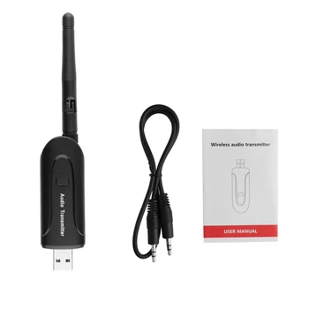 

Audio Double-decoding Transmitter Bluetooth 4.0 Adapter Bluetooth Transmitter Wireless Audio Transmitter for TV PC