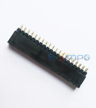 

100pcs 2.54mm PC104 Female Header 2X20P 2X32P Straight PH8.5+2.5mm Short Pin 3mm double row Gold-plated