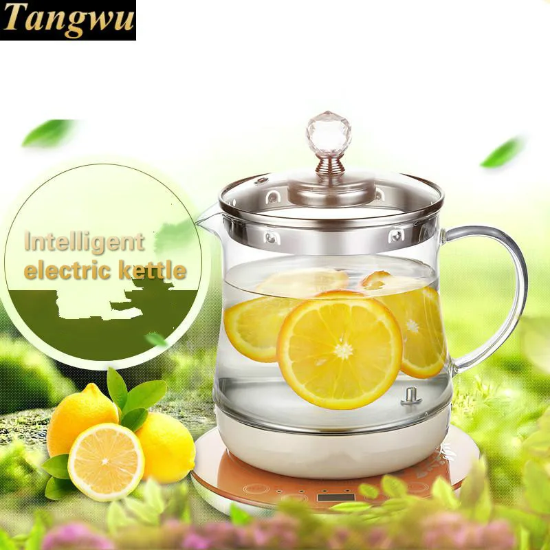 Intelligent health teapot flower fully automatic boiled tea stove glass raised pot Intelligent electric kettle Intelligent health teapot flower fully automatic boiled tea stove glass raised pot Intelligent electric kettle
