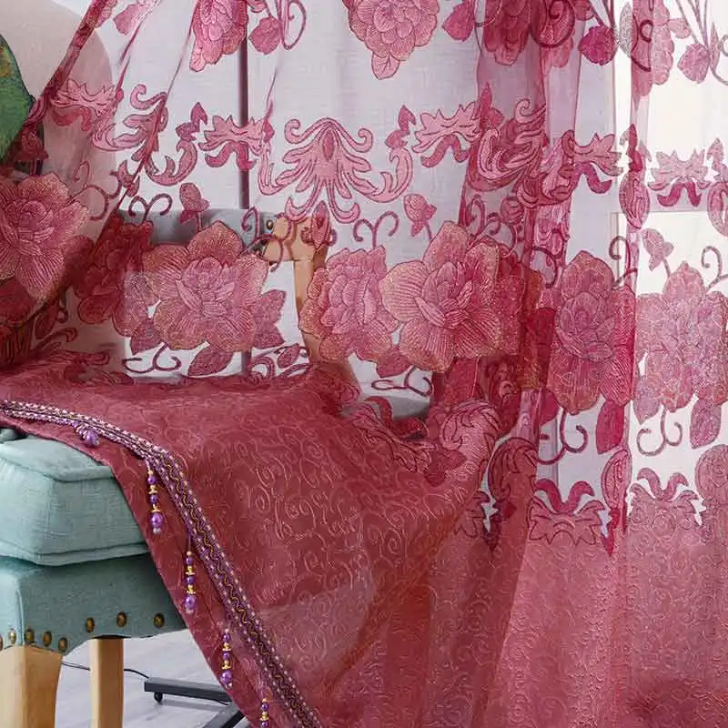 flower-tulle-curtain-red2