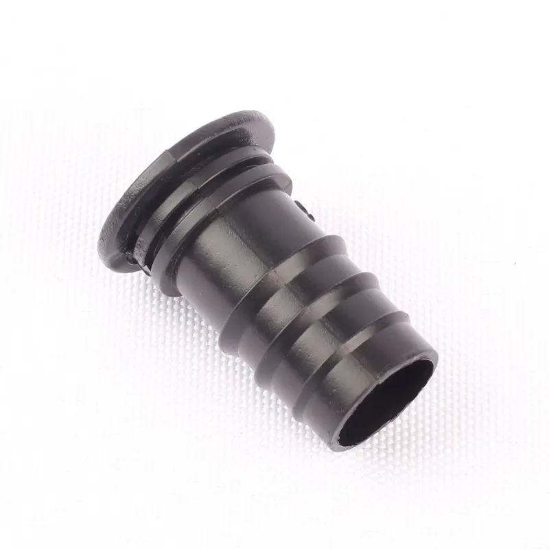 200pcs 16PE Hose Plug Drip Irrigation Pipe End Cap Greenhouse Home