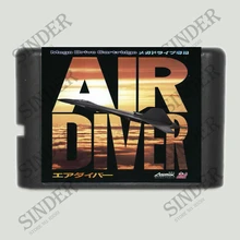 Air Diver 16 бит MD игровая карта для sega Mega Drive для Genesis