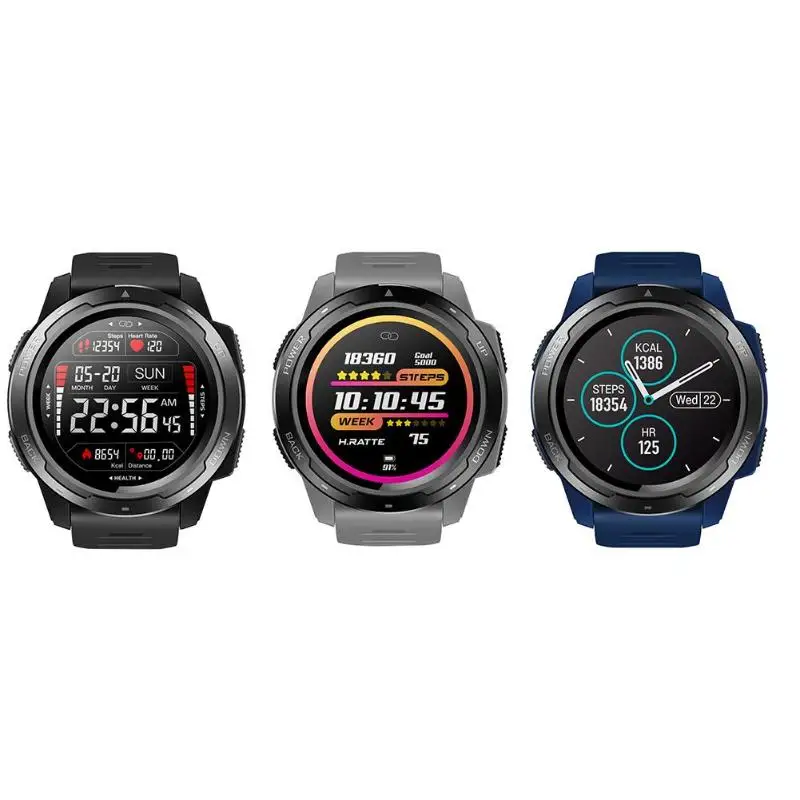 

Zeblaze VIBE5 1.3 inch IPS Color Display Screen Greencell Heart Rate Fitness Tracker Smart Waterproof Watch for Android and iOS