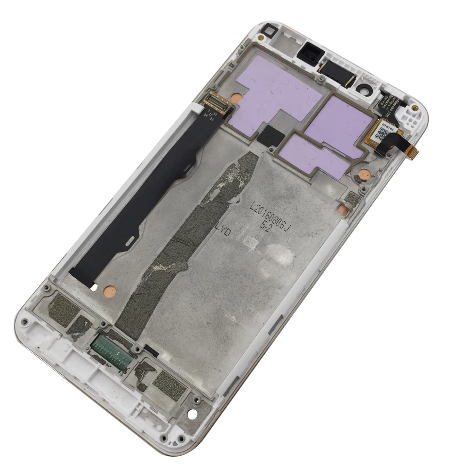 Lenovo A6020 K5 LCD Display With Frame gold (7)