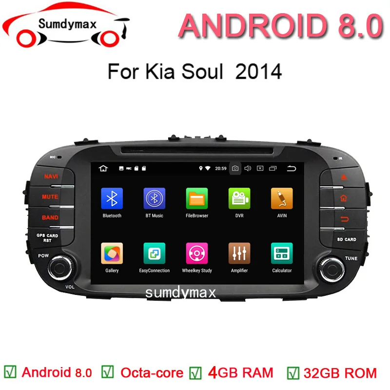 Flash Deal 8" octa core Android 8.0 4GB RAM 3G 4G WIFI DAB+ RDS Car DVD Multimedia Player Radio Stereo For Kia Soul 2014 2015 2016 2017 0 Flash Deal 8" octa core Android 8.0 4GB RAM 3G 4G WIFI DAB+ RDS Car DVD Multimedia Player Radio Stereo For Kia Soul 2014 2015 2016 2017 0