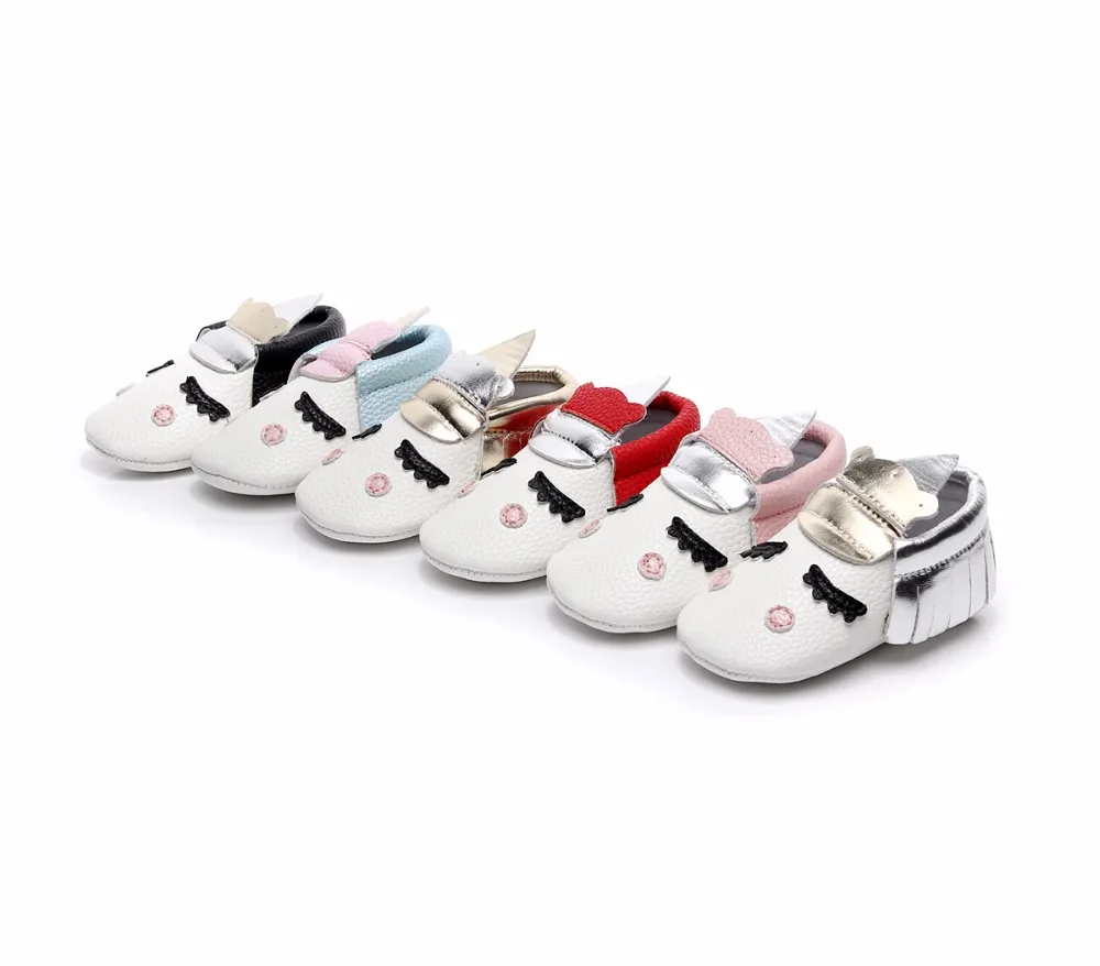 Носки для новорожденных из искусственной кожи детские мокасины для младенцев Обувь для дня рождения Румяна угол Детские пинетки обувь для колыбельки