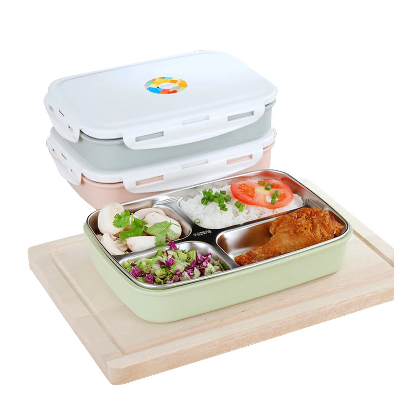 

Large Capacity Stainless Steel Lunch Box lunch boxes Double layer Food Container Picnic Container