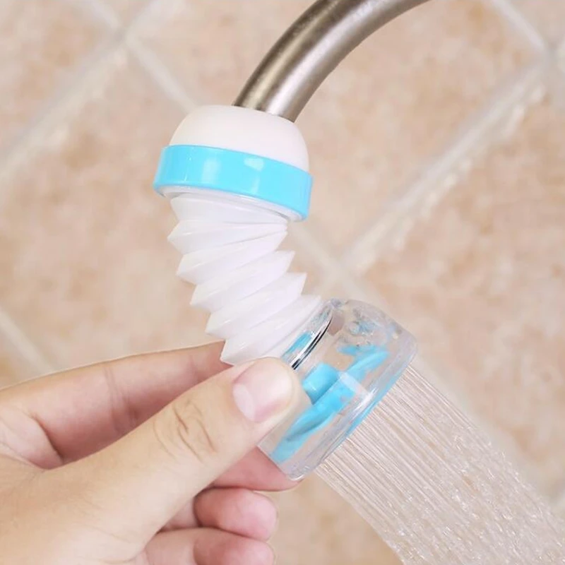 Rotatable Water Bubbler Swivel Head Water Saving Faucet Aerator Nozzle Tap Adapter Device  8