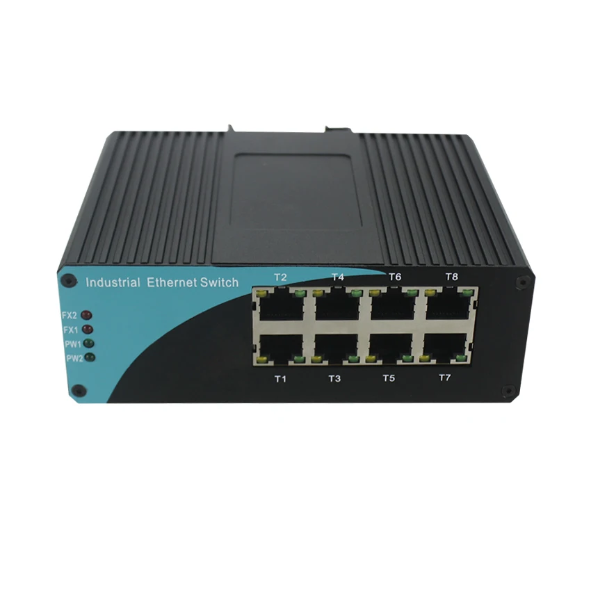 WangLink гигабитный промышленный Ethernet переключатель поэ 48 В ethernet коммутатор POE 8