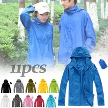 Новая верхняя спортивная походная Защита от солнца быстросохнущая одежда УФ-Защитная куртка для мужчин и женщин Водонепроницаемая