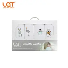 Buy 4pc/box Baby Boy Girls Newborns Cotton Muslin Square Washable Premium Reusable Nappy Diapers Wipes Bath Cloth Towel Blanket gift Free Shipping