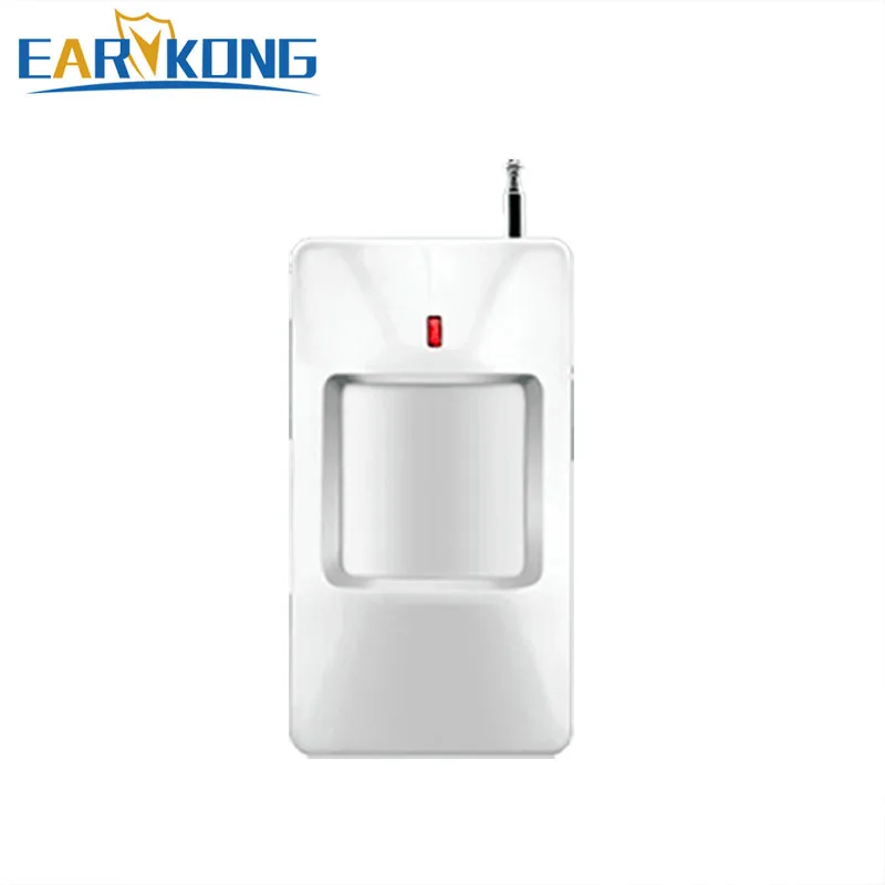 

433MHz Wireless Infrared Detector PIR Motion Detector For Home Burglar GSM Alarm System Wireless Sensor Alarm