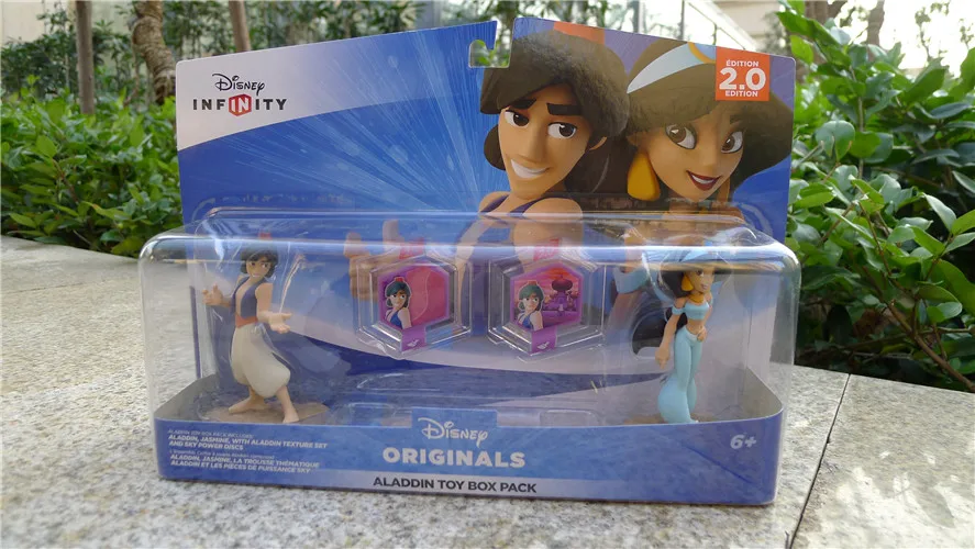 TT03-- Infinity 2.0 Edition Aladdin Toy Box Pack Aladdin & Jasmine 2pcs Figures Set Toy Game Accessories New aladdin