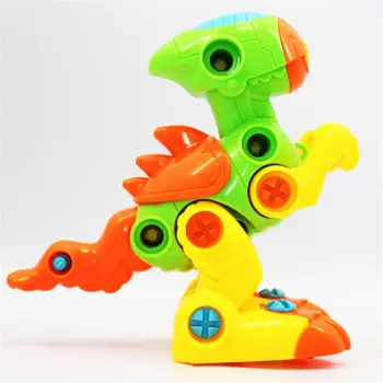 

Dinosaur Take Apart Toys Puzzle Screwing Blocks Construction Engineering Learning Toy Dinosaur Building Construction Play Set