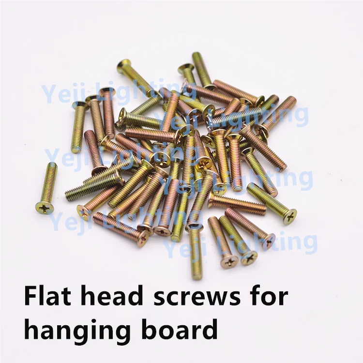 

Ceiling rose hanging board screw accessories package Plastic expansion screws, self-tapping screws nut Lighting Accessories