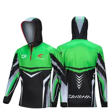 Инструменты для охоты туризма рубашка Для мужчин дайв Рыбалка Костюмы анти-УФ Защита дышащий с длинным рукавом Рыбацкая рубашка с капюшоном