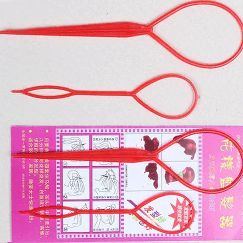 2pcs Plastic Magic Topsy Tail Hair Braid Ponytail Styling Maker Clip Tool Hair Braid Ponytail Maker Styling Tool Hair Accessory 2pcs Plastic Magic Topsy Tail Hair Braid Ponytail Styling Maker Clip Tool Hair Braid Ponytail Maker Styling Tool Hair Accessory