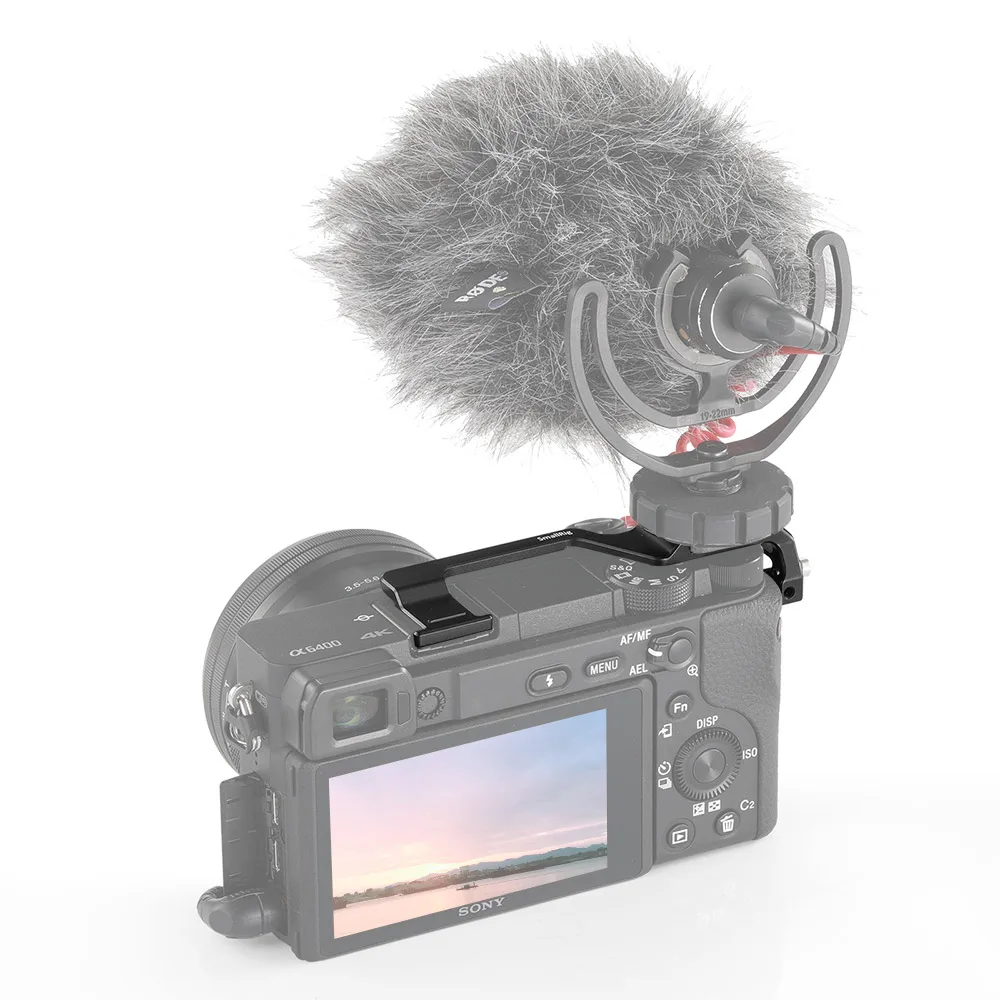 Деталь SmallRig с холодным башмаком для камеры Sony A6100 / A6300/A6400 микрофона вспышка