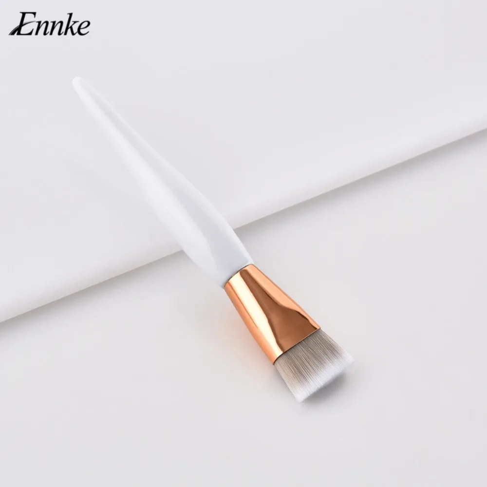 1pc Flat Contouring Brush Synthetic Bristles Contour Blend Makeup Brushes Soft Hair Cosmetics