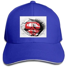 Мода хлопок женщин Регулируемый Сэндвич Козырек Кепки