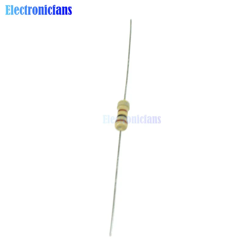 

100PCS 100 Ohms 0.25W 1/4W 5% Carbon Film Resistors Resistance BRAND NEW