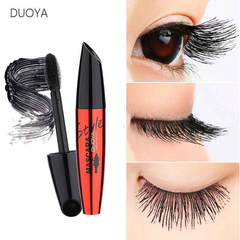 Hot Offer DUOYA 3D Fiber Lashes Mascara Volume Eyelashes Korea Cosmetic