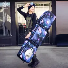 142-178 см рюкзак небесно-звездного цвета для лыж или сноуборда, сумка через плечо, без колес, износостойкий, водонепроницаемый, a5260