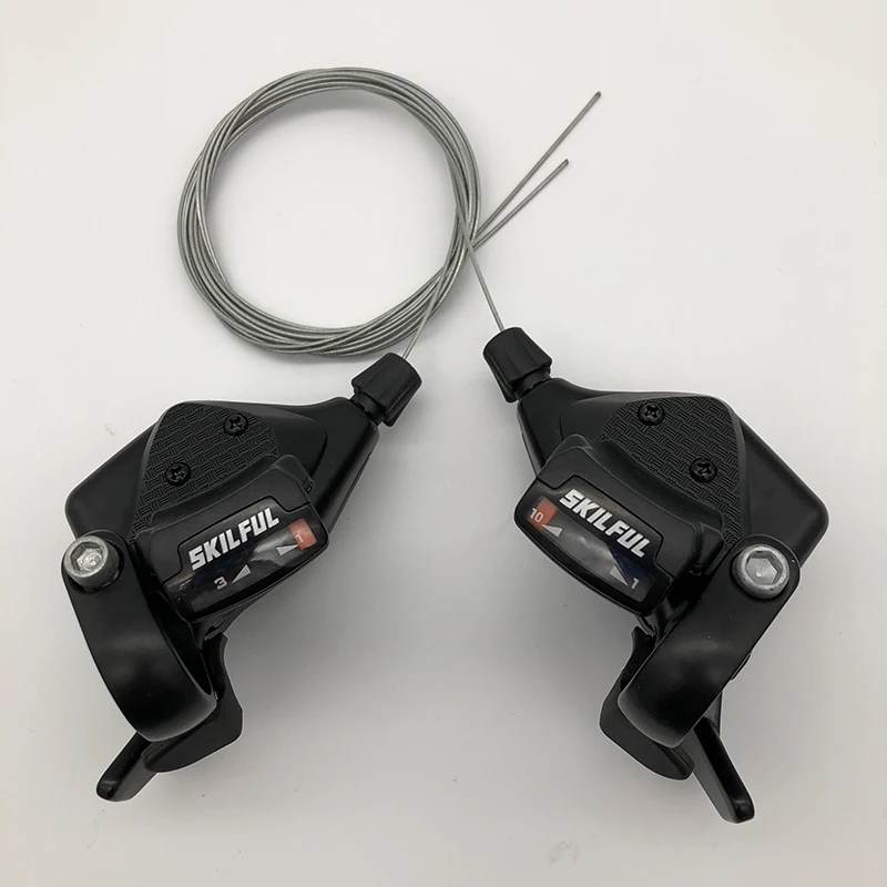 

MTB Mountain Bike Derailleur Shifter 3/9/10speed Bicycle shifters 27speed 30speed Cycling shift for Triple Chainwheel freewheel