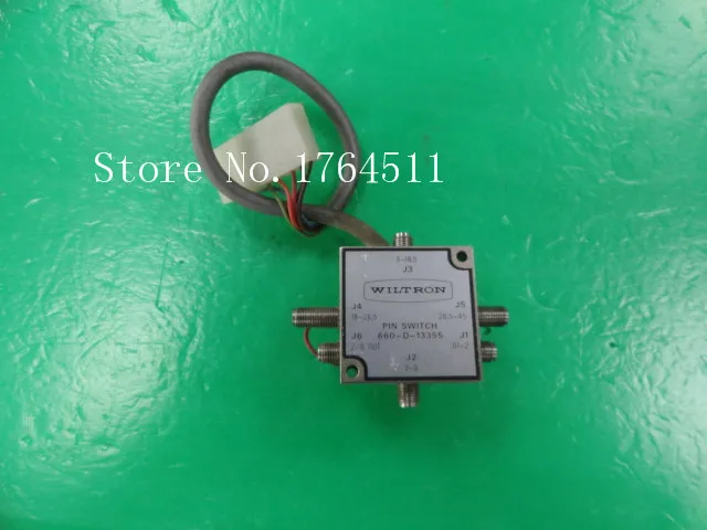 

[BELLA] WILTRON 660-D-13355 0.01-45GHZ single pole six throw RF - 2.92mm