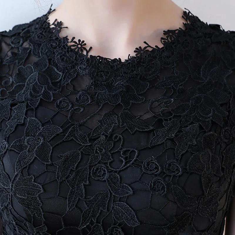 DongCMY Новые короткие сексуальные коктейльные платья черные без рукавов черные элегантные платья