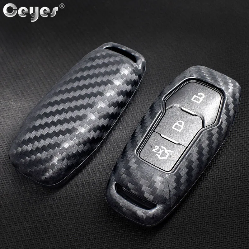 Carbon fiber key cover for FORD (1)
