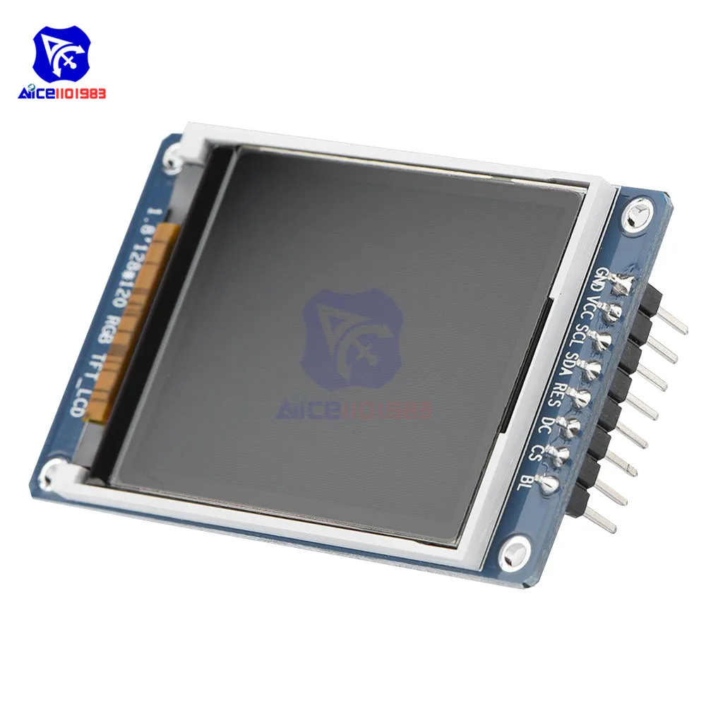 1,8 дюймов 8Pin 128*160 RGB TFT ЖК-экран дисплей модуль SPI интерфейс ST7735 IC драйвер для Andruio STM32 C51 3,3 В ЖК-дисплей 1,8 дюймов 8Pin 128*160 RGB TFT ЖК-экран дисплей модуль SPI интерфейс ST7735 IC драйвер для Andruio STM32 C51 3,3 В ЖК-дисплей