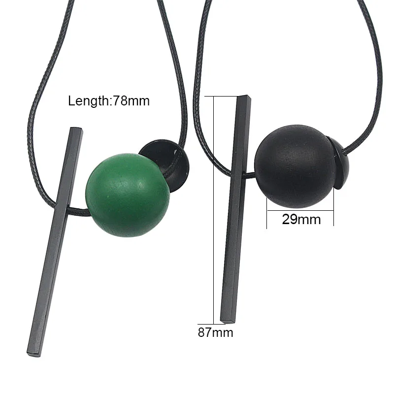 COUYA Ethnic Long Necklace For Women Statement Jewelry New Bohemia Style Jewelry Antique Black Color Wood Beads N10078-1 - Image 2