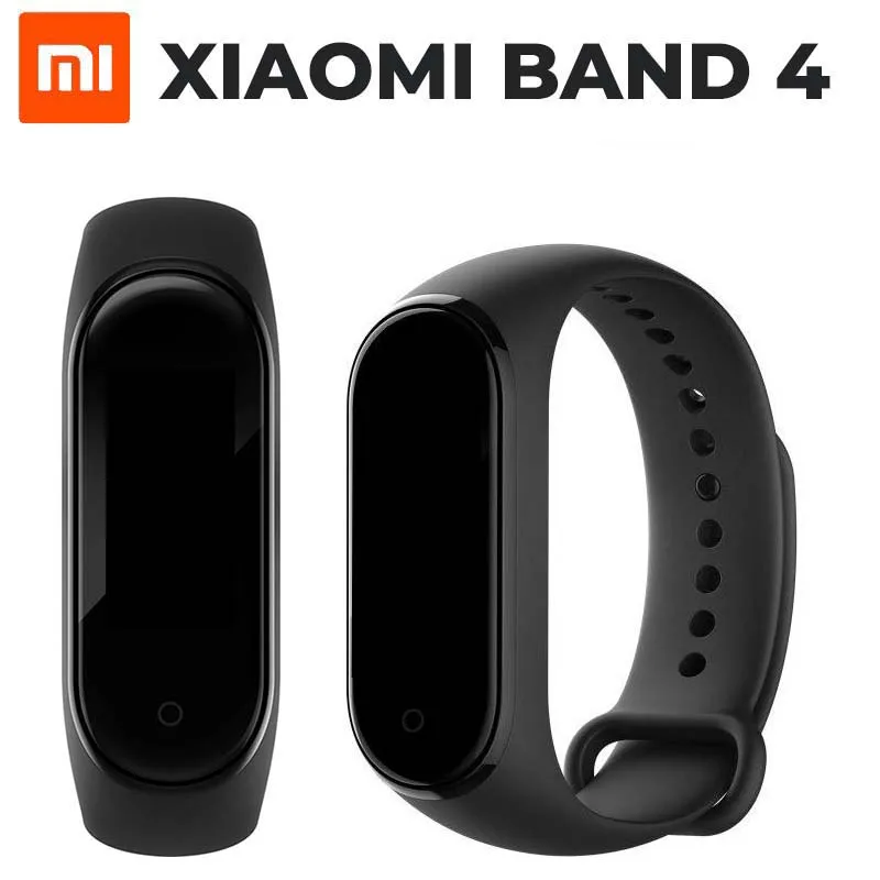 

Original 2019 Newest Xiaomi Mi Band 4 Smart Miband 4 Bracelet Heart Rate Fitness 135mAh Color Screen Bluetooth 5.0 Smart Band