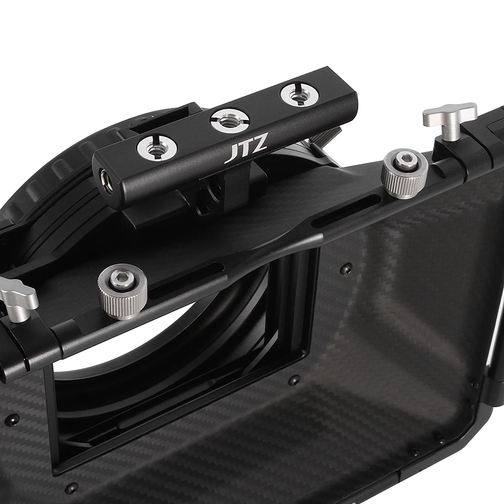 JTZ DP30 440 Cine углеродное волокно 4x4 &quotсвисающая Матовая коробка 15 мм/19 мм система