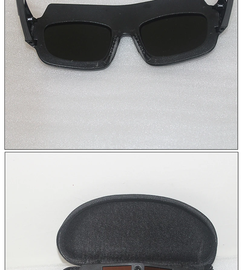 TX-012 сварочные очки с автоматическим затемнением на солнечной энергии 1 шт. очки+ 1 шт. Чехол для очков+ 2 шт. защитная пленка