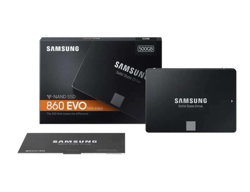 SSD SAMSUNG 860 EVO 500GB 1 ТБ HD SSD жесткий диск HDD 2,5 жесткий диск SSD SATA 250GB твердотельный жесткий диск для ноутбуков настольных ПК