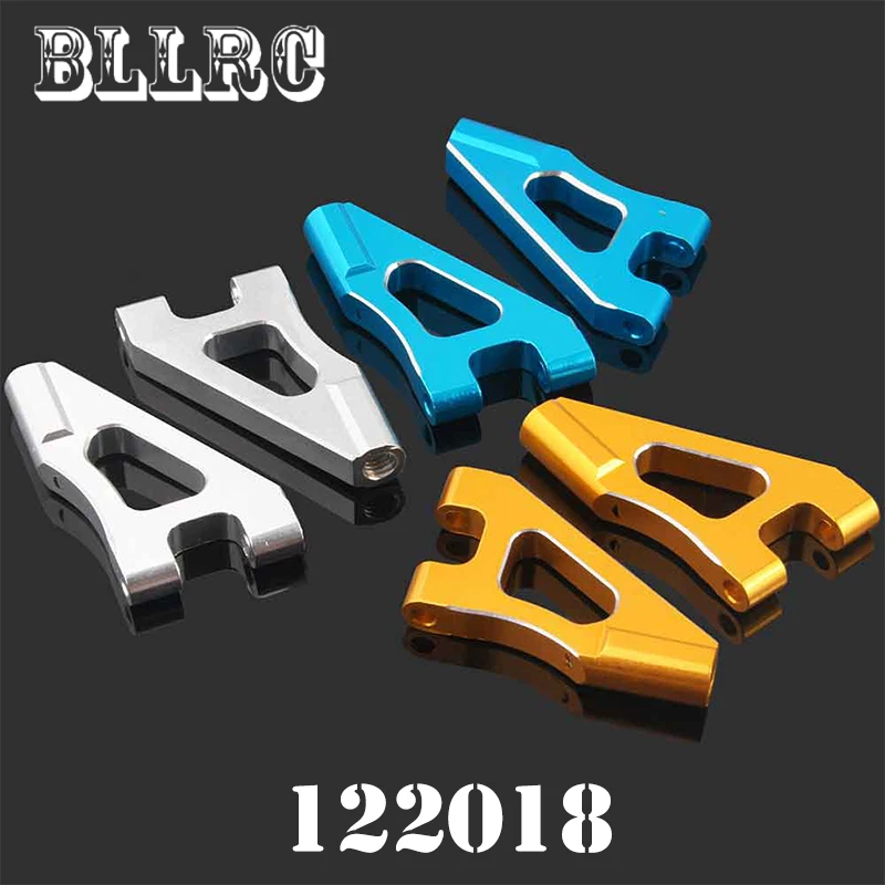 2 шт. RC car 1/10 HSP 122018 02147 запчасть для алюминиевая передняя подвеска Arm gold 94122|suspension