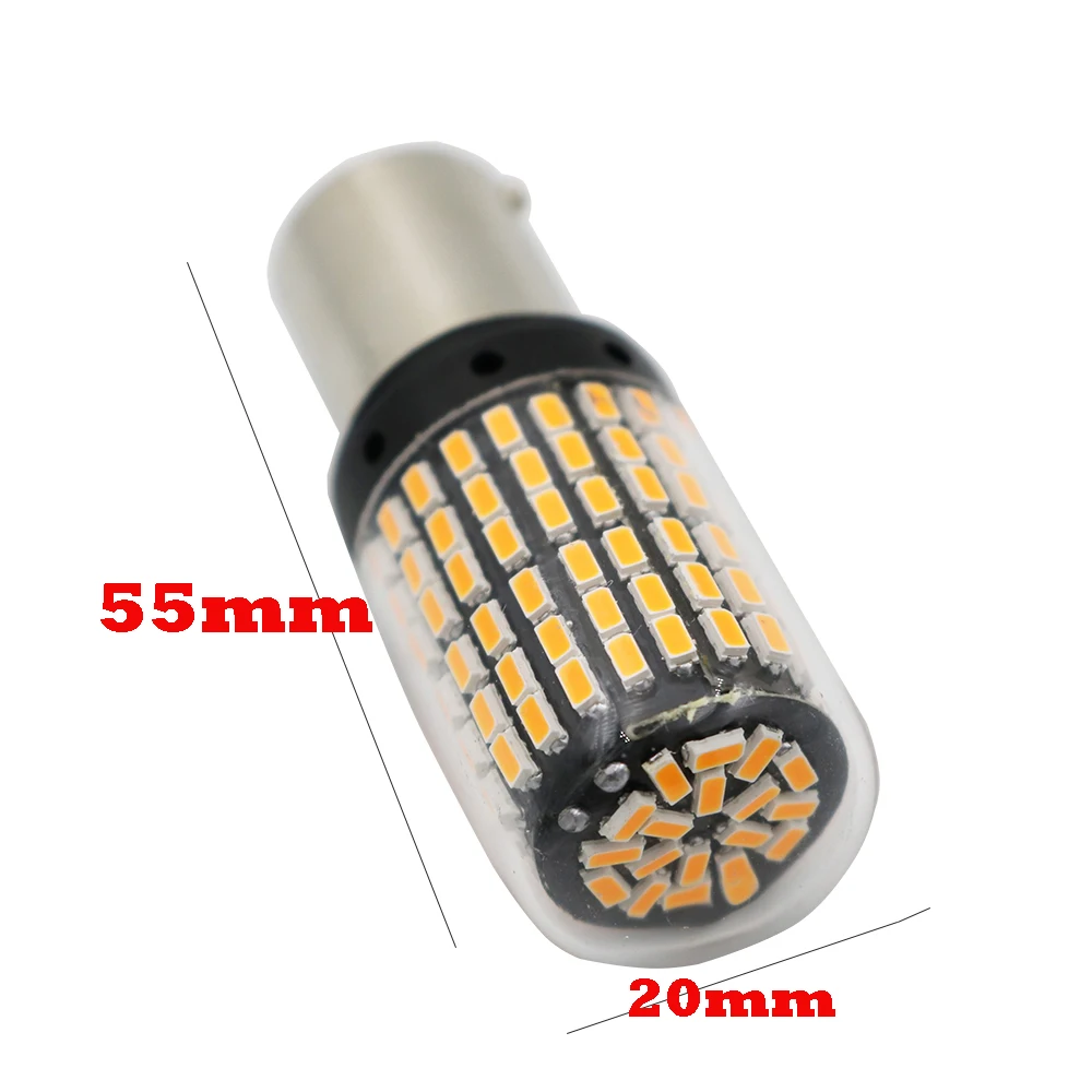 YSY30x 1156 P21W BA15S PY21W BAU15S светодиодная CAN шина 3014 144SMD S25 безошибочные автомобильные