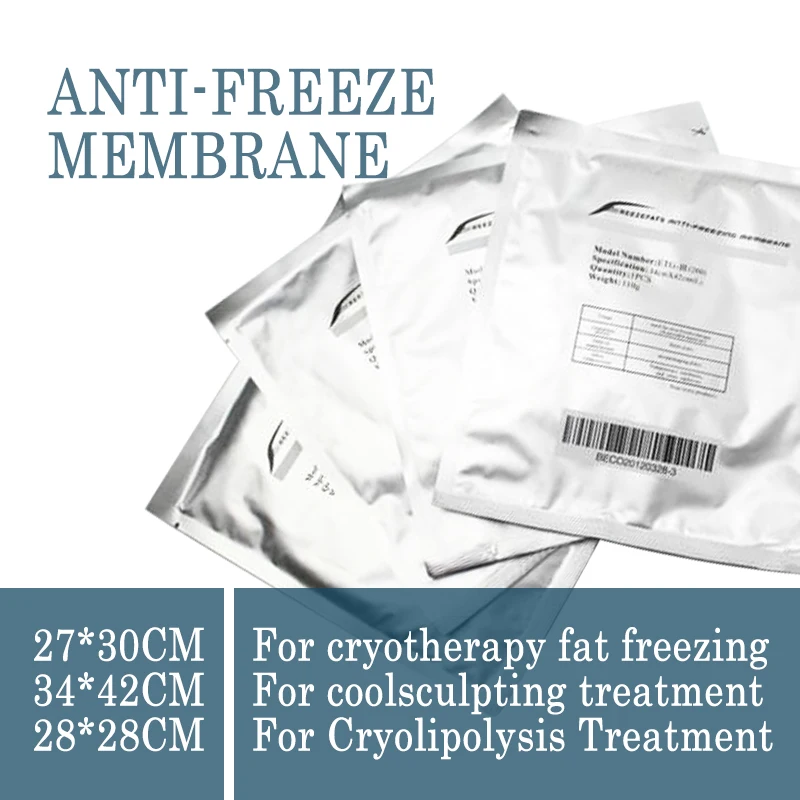 

2019 Newest Fat Freezing Machine Anti-freezing Membrane For Sale DHL Free Shipping Cooling Antifreeze Membrane CE