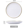 10 inch white plate