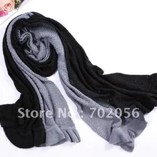 Женская 2 тон шарф на шею, Лидер продаж, 5 шт./лот#2414