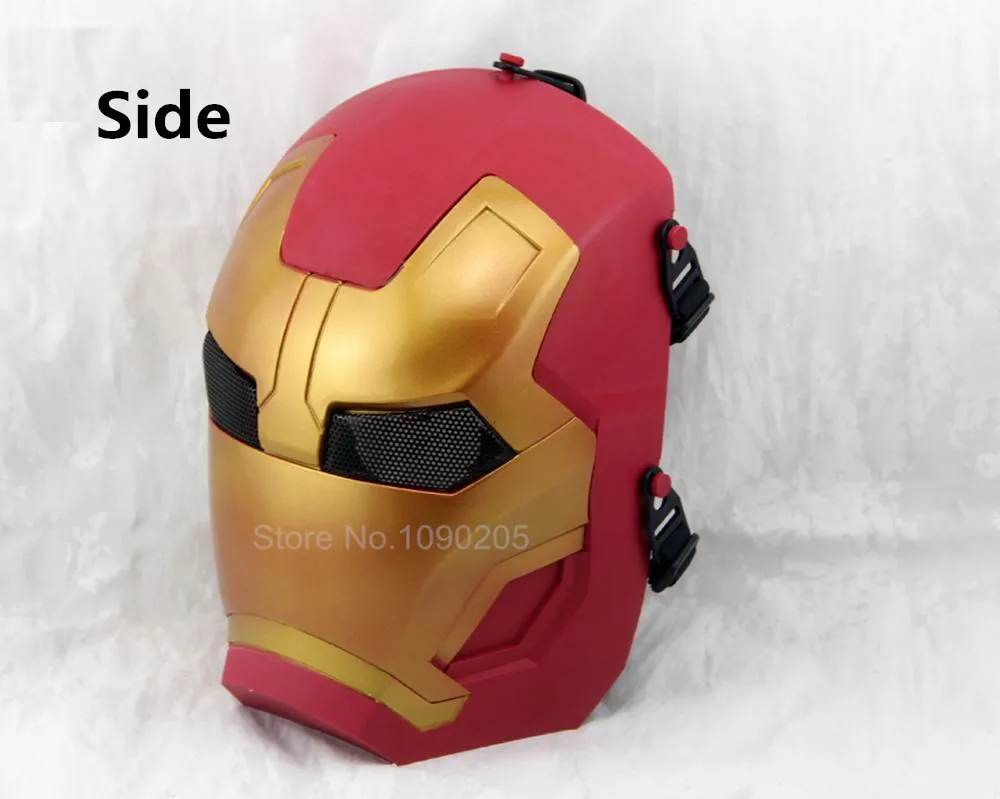 Iron Man Paintball Mask