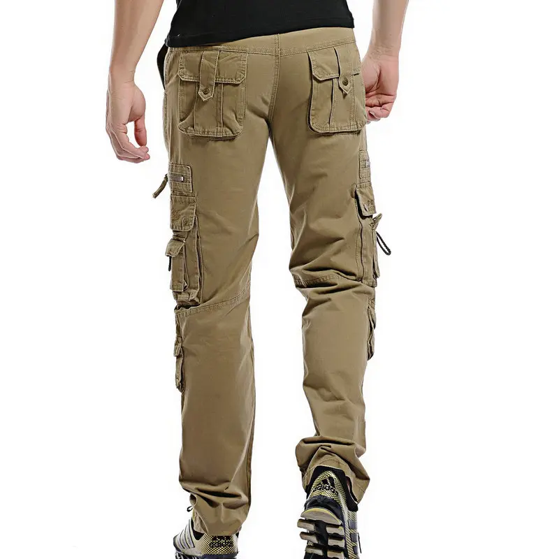 Multi Pockets Tactical Pants Autumn Men Cargo Pants