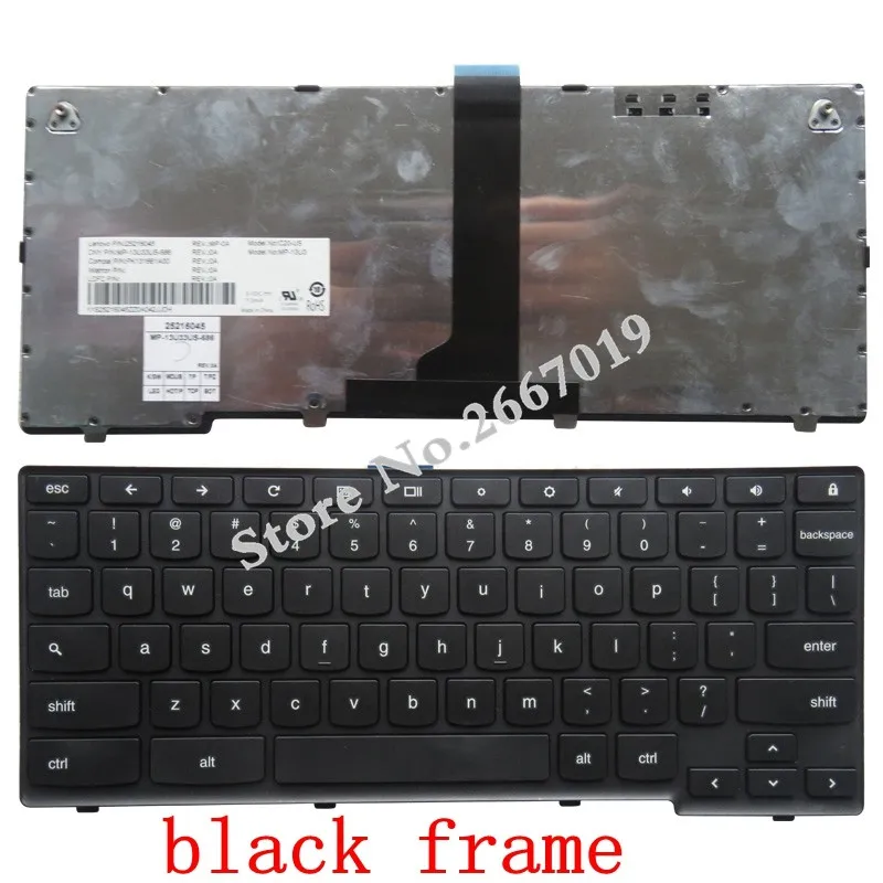 

Новая английская клавиатура для ноутбука Lenovo для Ideapad N20P MP 13U33US-686