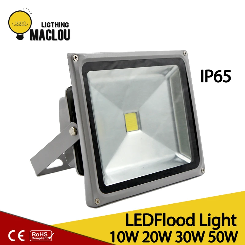 

LED Flood Light Outdoor Lighting Garden Lamp Floodlight LED Reflector 220V 10W 20W 30W 50W Waterproof IP65 Outdoor LED Spotlight